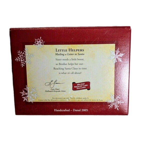 Hallmark Keepsake Ornament "Little Helpers" 2005 Memory Card Included - Picture 3 of 4